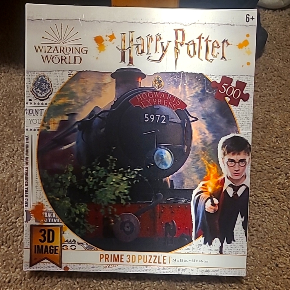 Harry Potter 3D Hogworts Express Puzzle (500 Piece)